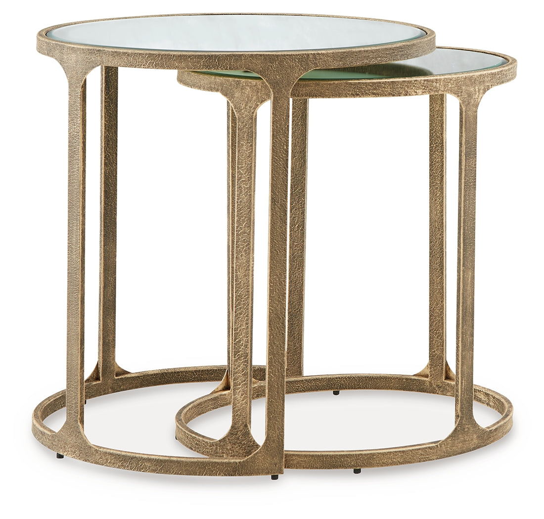 Irmaleigh accent table side profile