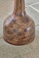 Close-up of turned leg detail on Joville accent table