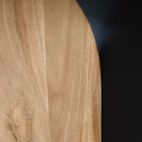 Ladgate Black Natural Accent Table
