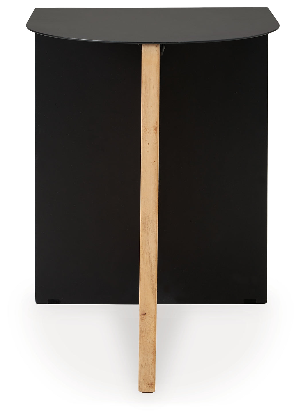 Ladgate Black Natural Accent Table