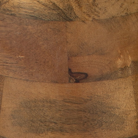 Bottom view showing table base finish