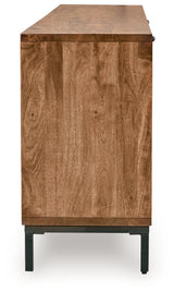 Dorannby Accent Cabinet side profile view