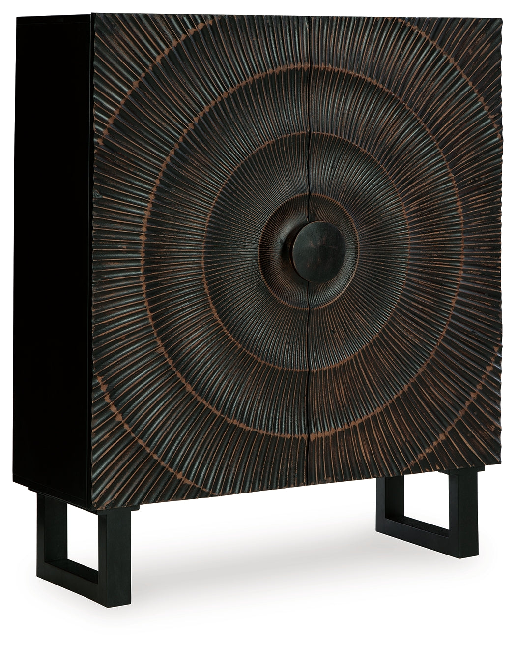 Fosterman Accent Cabinet angled view with closed doors