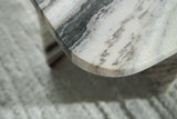 Close-up of Baretton coffee table marble finish