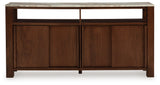 Tobinville accent cabinet head-on view