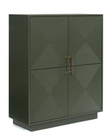 Geirwood Accent Cabinet side angle view