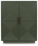 Geirwood Accent Cabinet front closed view