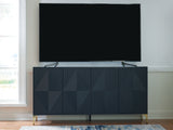 Loirwick Accent Cabinet with TV on top