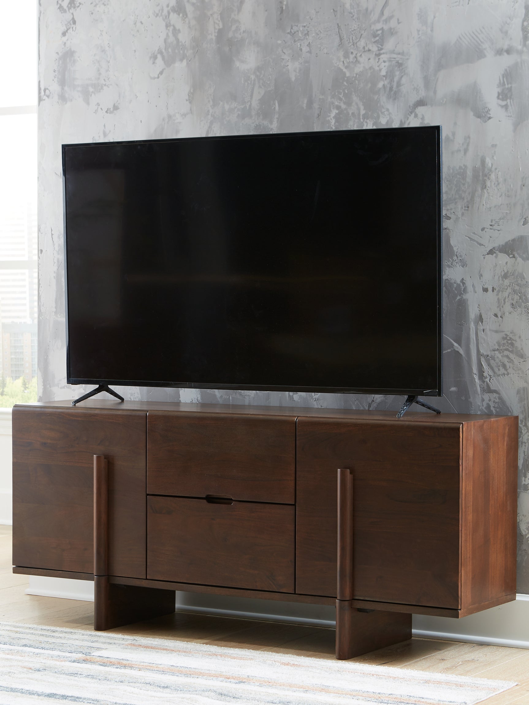 Kydler Accent Cabinet with TV and electronics