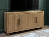 Niam Accent Cabinet with TV on top