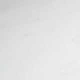 Top view of Fitzroy Accent Cabinet white marble finish