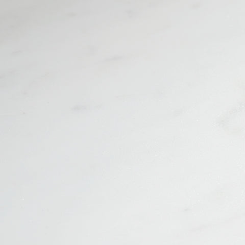 Top view of Fitzroy Accent Cabinet white marble finish