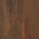 Close-up of medium brown mango wood finish on Juddins cabinet