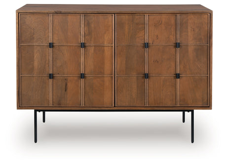 Juddins accent cabinet head-on front view