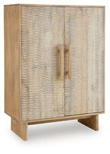 Dallinbury Natural/White Wash Accent Cabinet