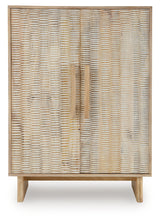 Dallinbury Natural/White Wash Accent Cabinet