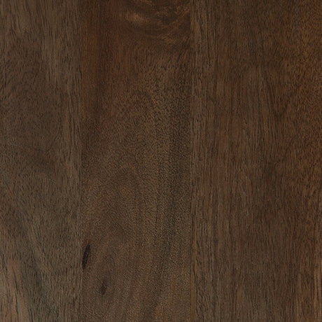 Texture and finish detail of Landermont Bar Cabinet medium brown mango wood