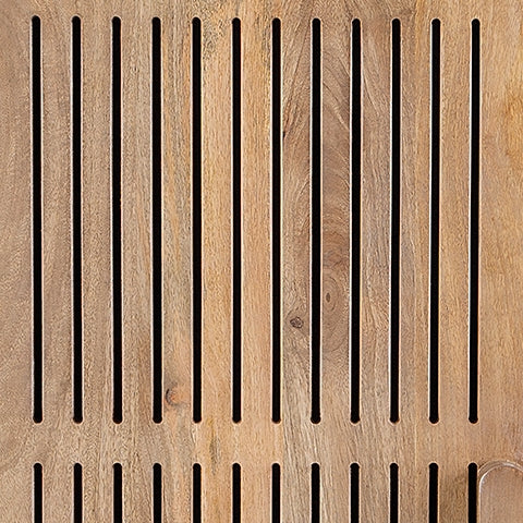Close-up of natural brown finish texture