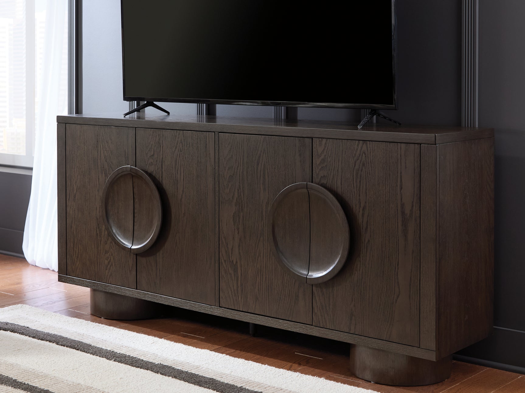 Veeda Accent Cabinet as TV Stand