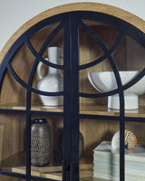 Close-up of Gwenwich Accent Cabinet door and hardware