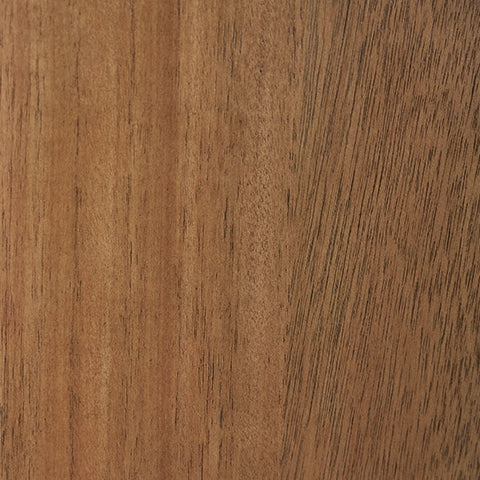 Detail of Dagandale Accent Cabinet natural wood and black finish