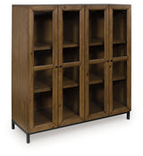 Wrenridge accent cabinet angled view closed