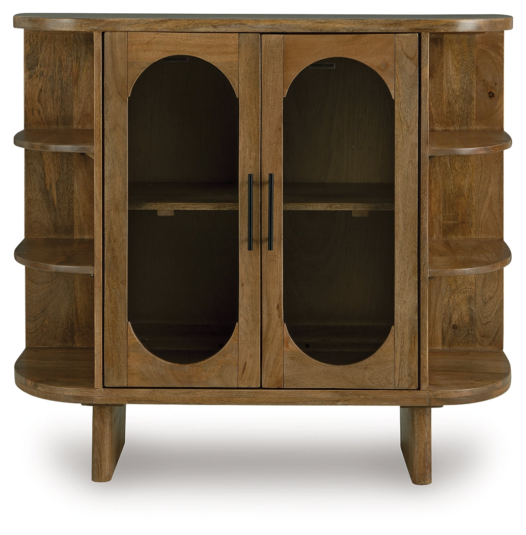 Niall Accent Cabinet head on front view