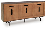 Lavinmont accent cabinet back view