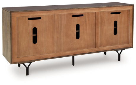 Lavinmont accent cabinet back view