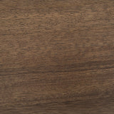 Close-up of Lavinmont cabinet multi brown finish