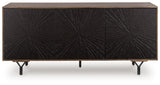 Lavinmont accent cabinet head-on view