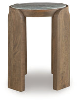 Gavrilley accent table head-on view
