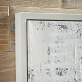 Daxonport gray taupe wall art texture detail