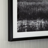 Detail of Deborland Wall Art texture and acrylic front