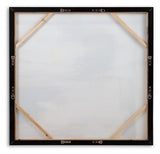 Pigeonford Multi Abstract Wall Art by Ashley, hanging hardware detail