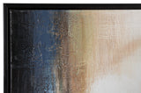 Pigeonford Multi Abstract Wall Art by Ashley, detailed hand-painted embellishments