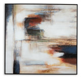 Pigeonford Multi Abstract Wall Art by Ashley, alternate head-on view