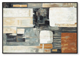 Howford wall art hanging on wall in living room setting
