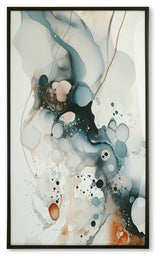 Foxenburg Wall Art side angle showing frame depth