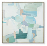 Wynburn White/Blue/Green Wall Art