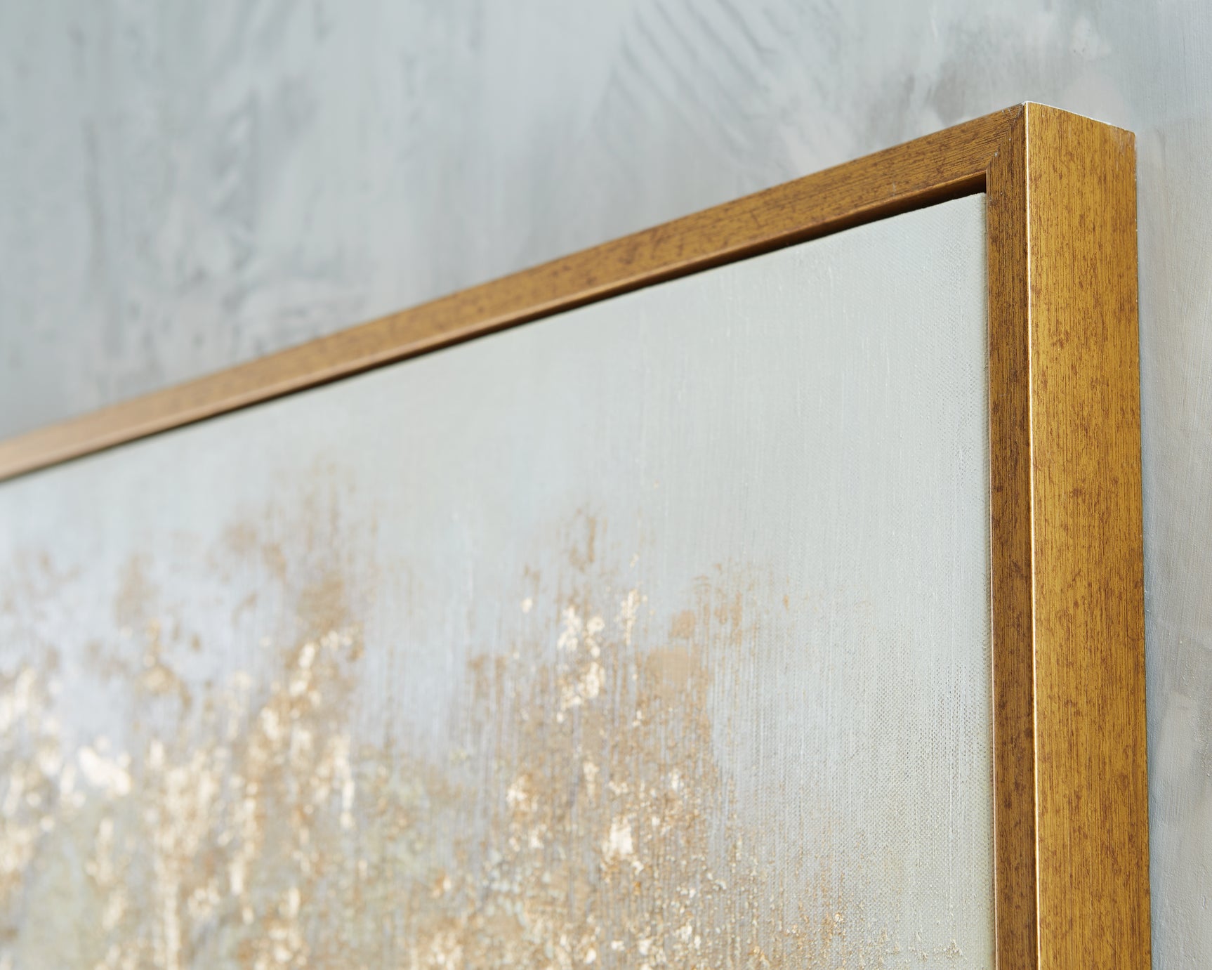 Dalewick wall art hung horizontally in living room setting