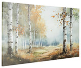 Side angle of Leithan multi wall art showing thickness