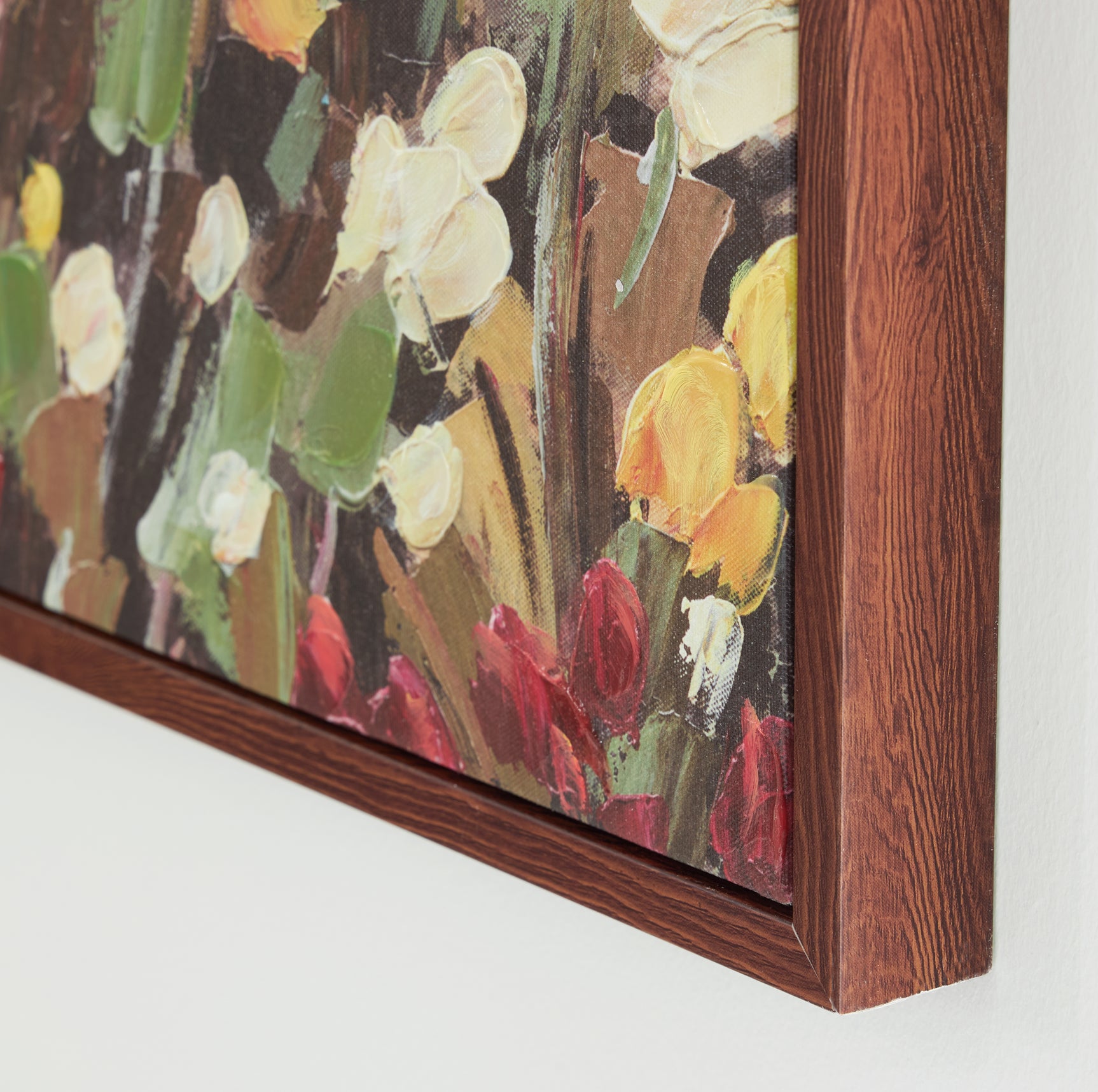 Pryorley Multi Floral Wall Art close-up detail