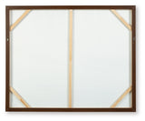 Taymen Multi Wall Art back view showing hanging hardware