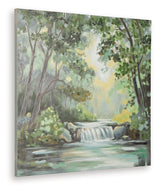 Evermaddick Wall Art Side Angle Showing Canvas Edge