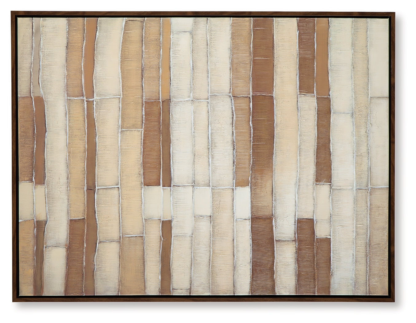 Kalanmore wall art side profile showing frame depth