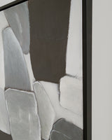 Adilson Wall Art corner detail with frame