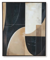 Ewanford Black/Brown/Tan Wall Art