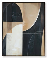 Ewanford Black/Brown/Tan Wall Art