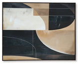 Ewanford Black/Brown/Tan Wall Art